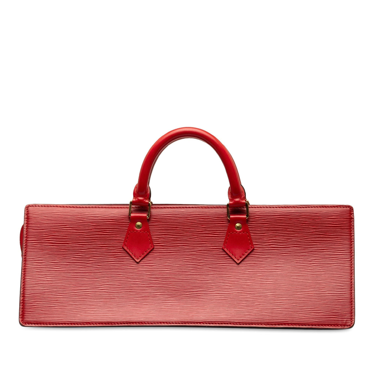 Red Louis Vuitton Epi Sac Triangle