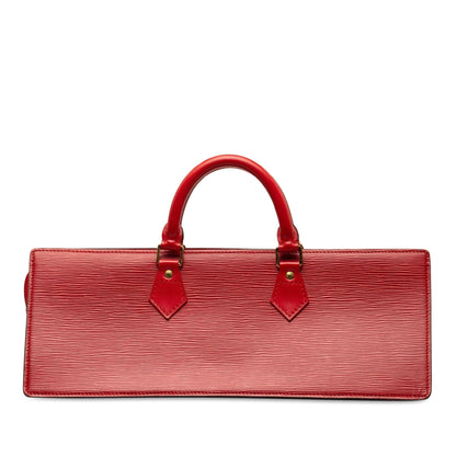 Red Louis Vuitton Epi Sac Triangle