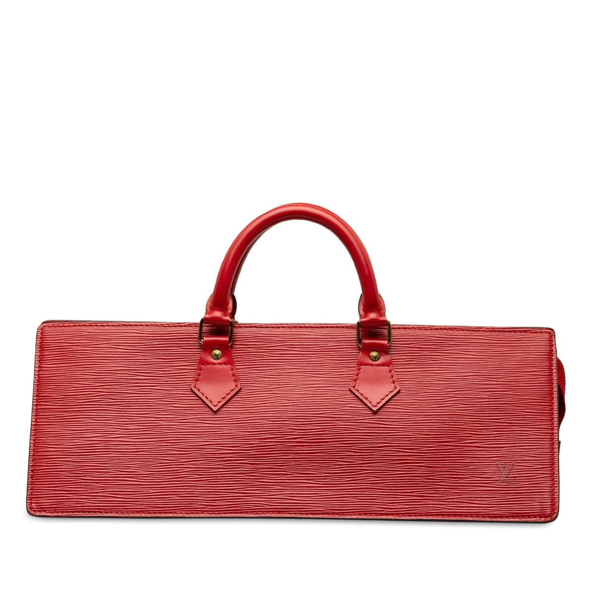 Red Louis Vuitton Epi Sac Triangle