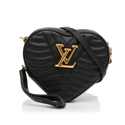 Louis Vuitton New Wave Heart Black Calfskin