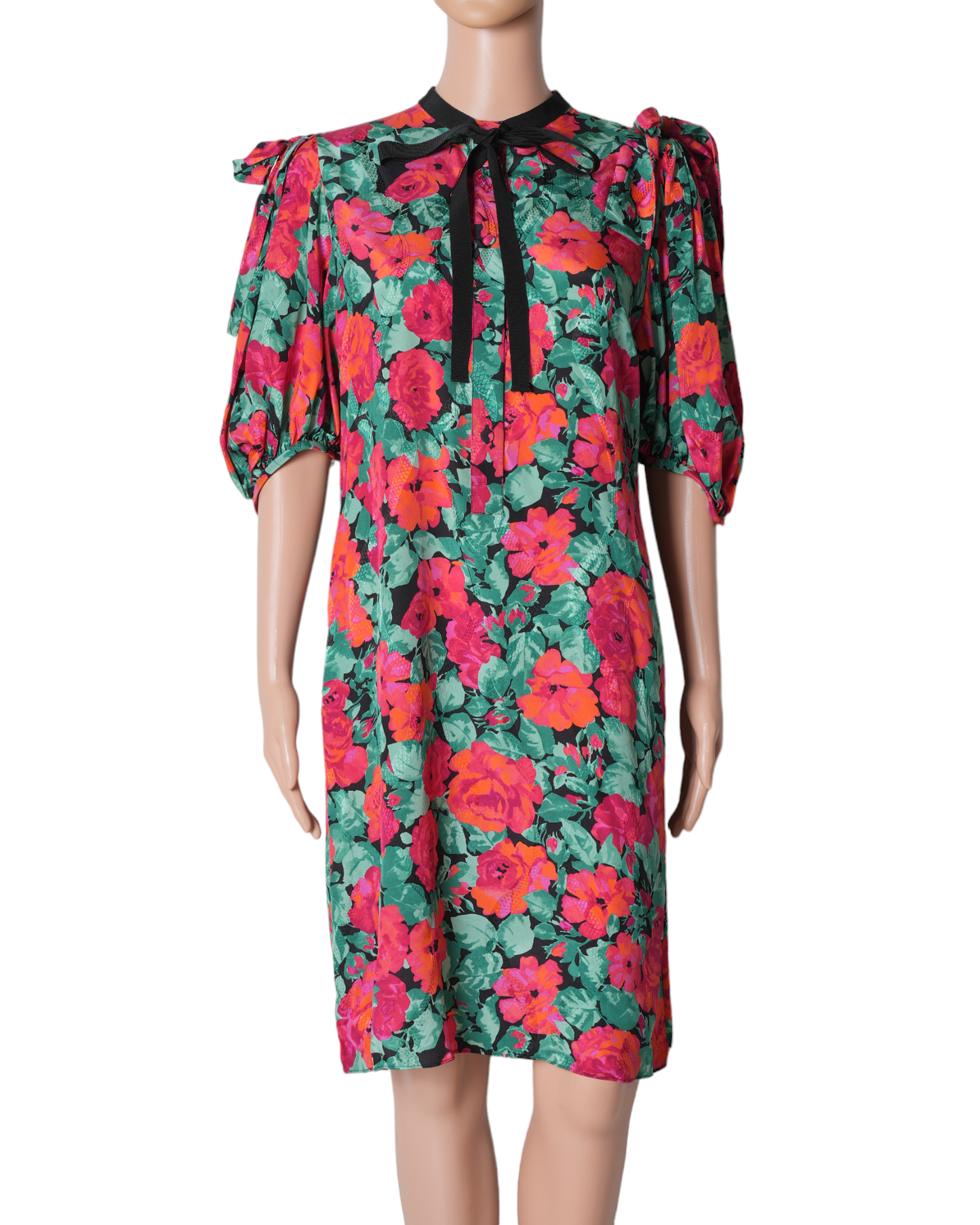 Gucci Poppy Floral Print Dress