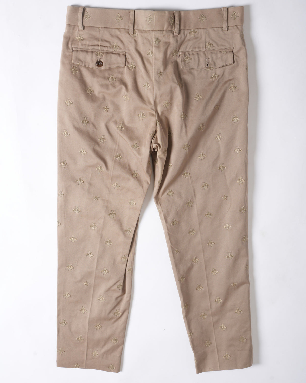 Gucci men's embroidered pants