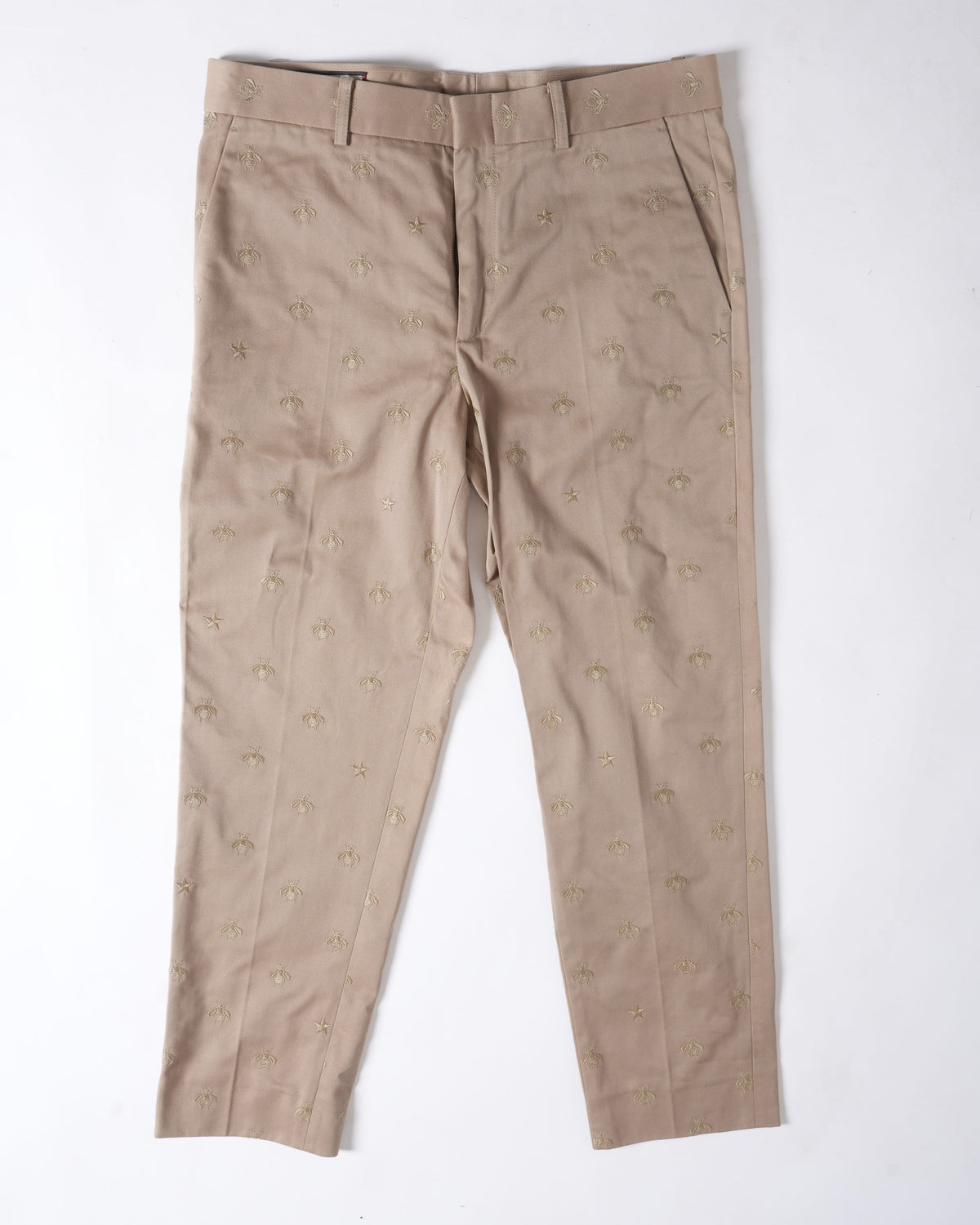 Gucci men's embroidered pants