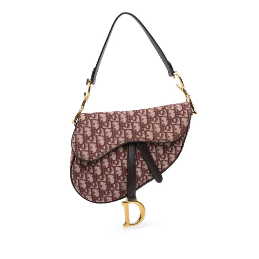 Diorissimo Canvas Saddle Bag
