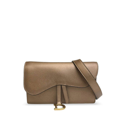 Leather Saddle Belt Pouch