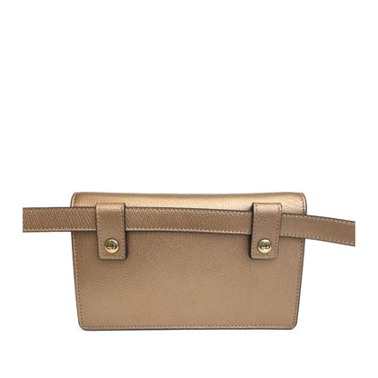 Leather Saddle Belt Pouch
