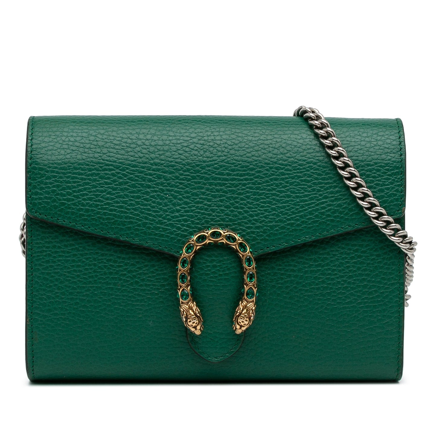 Gucci Dionysus Wallet On Chain Green