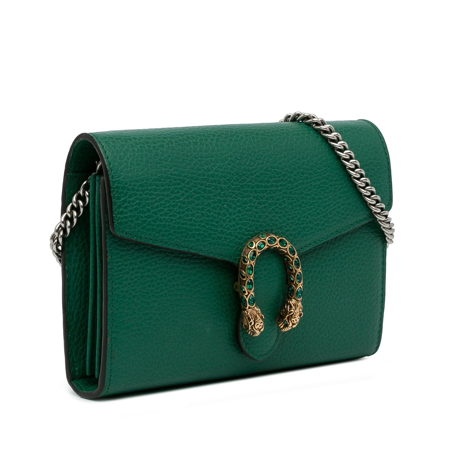 Gucci Dionysus Wallet On Chain Green