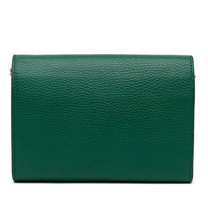 Gucci Dionysus Wallet On Chain Green