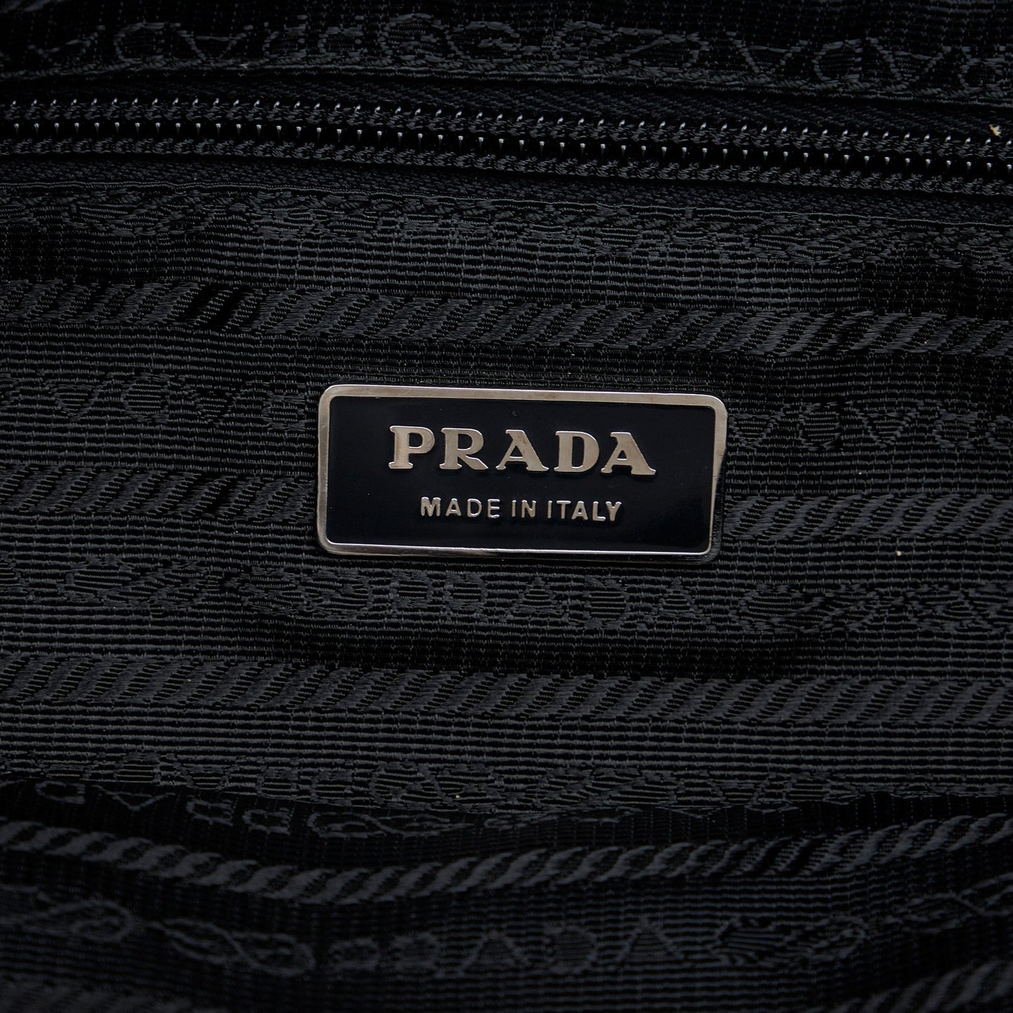 Prada Tessuto Black Nylon Canvas