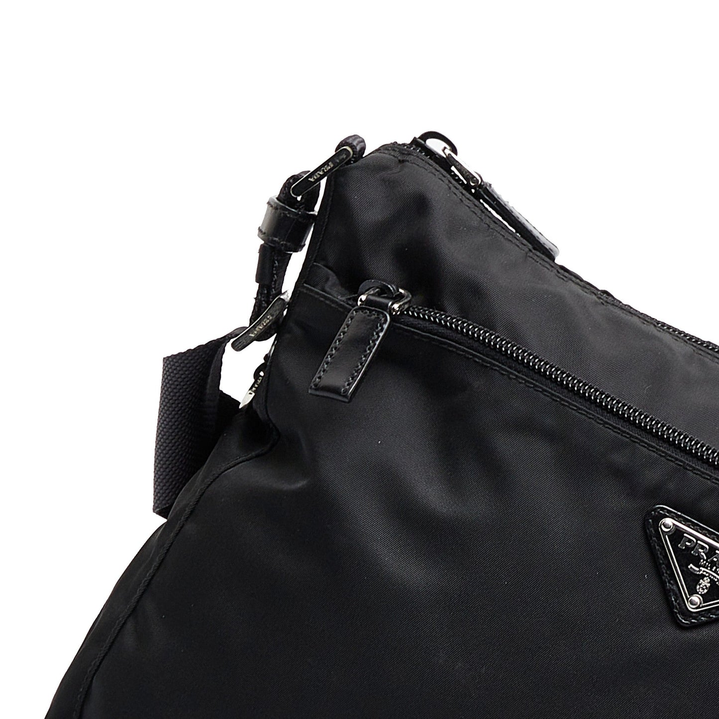 Prada Tessuto Black Nylon Canvas