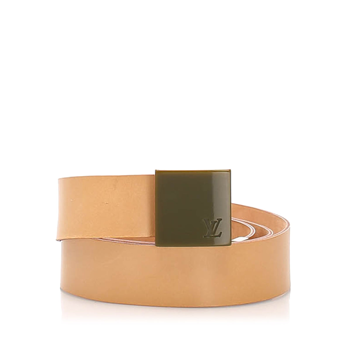 Louis-Vuitton Vintage Louis Vuitton Leather Belt