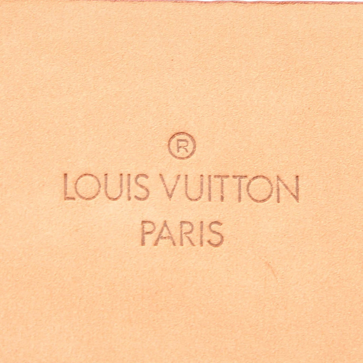 Louis-Vuitton Vintage Louis Vuitton Leather Belt