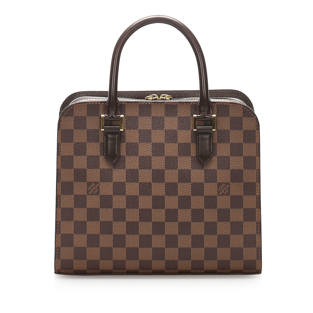 Louis-Vuitton Damier Ebene Triana Brown GHW