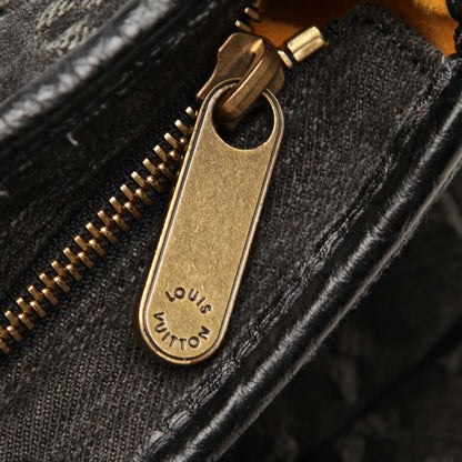 Louis-Vuitton Monogram Denim Neo Cabby MM Gray