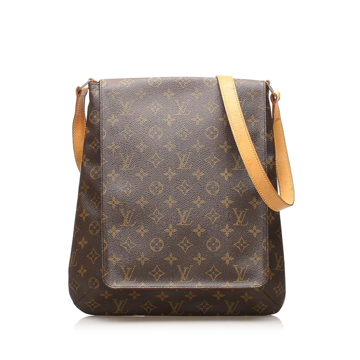 Louis-Vuitton Monogram Musette Salsa Long Strap Bag