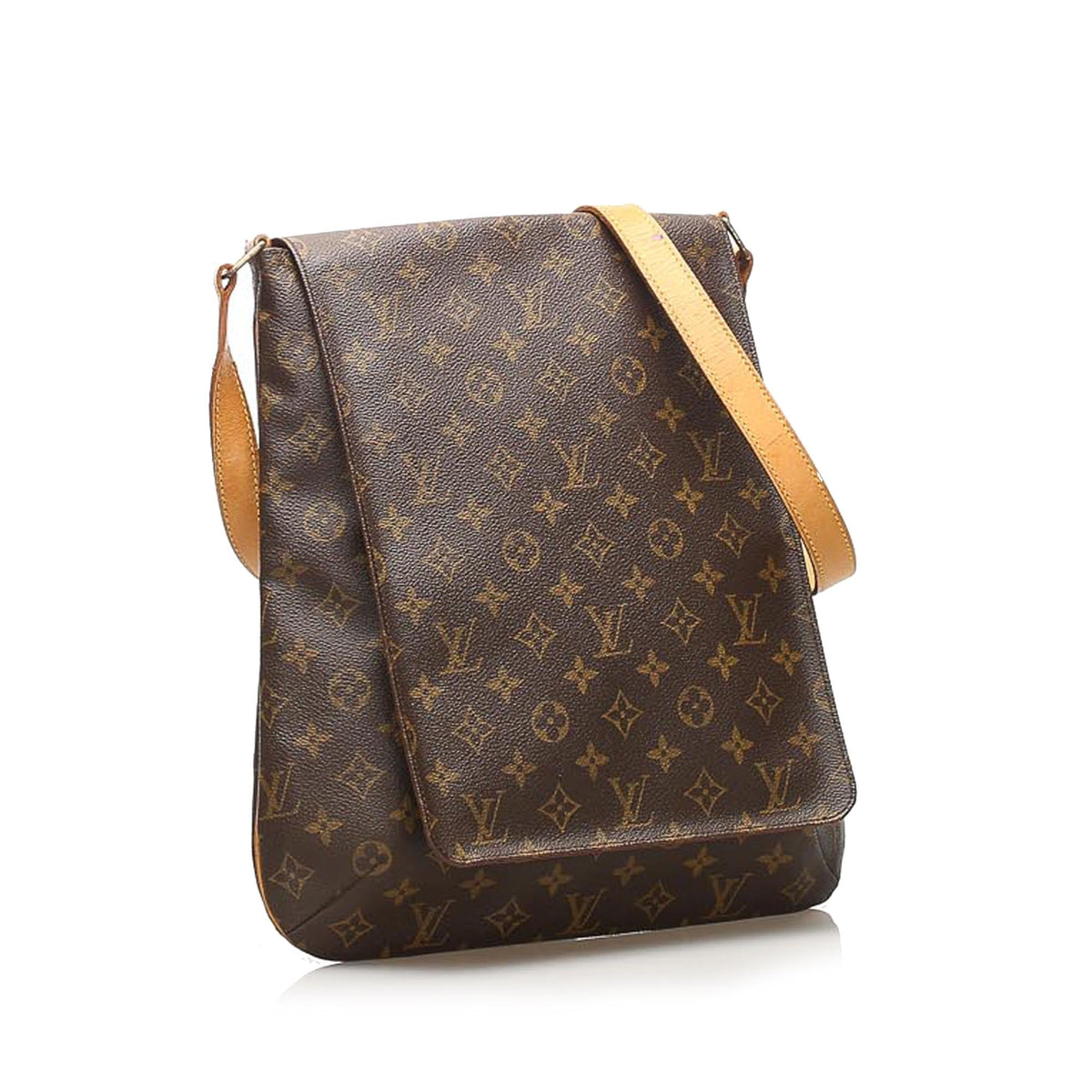 Louis-Vuitton Monogram Musette Salsa Long Strap Bag