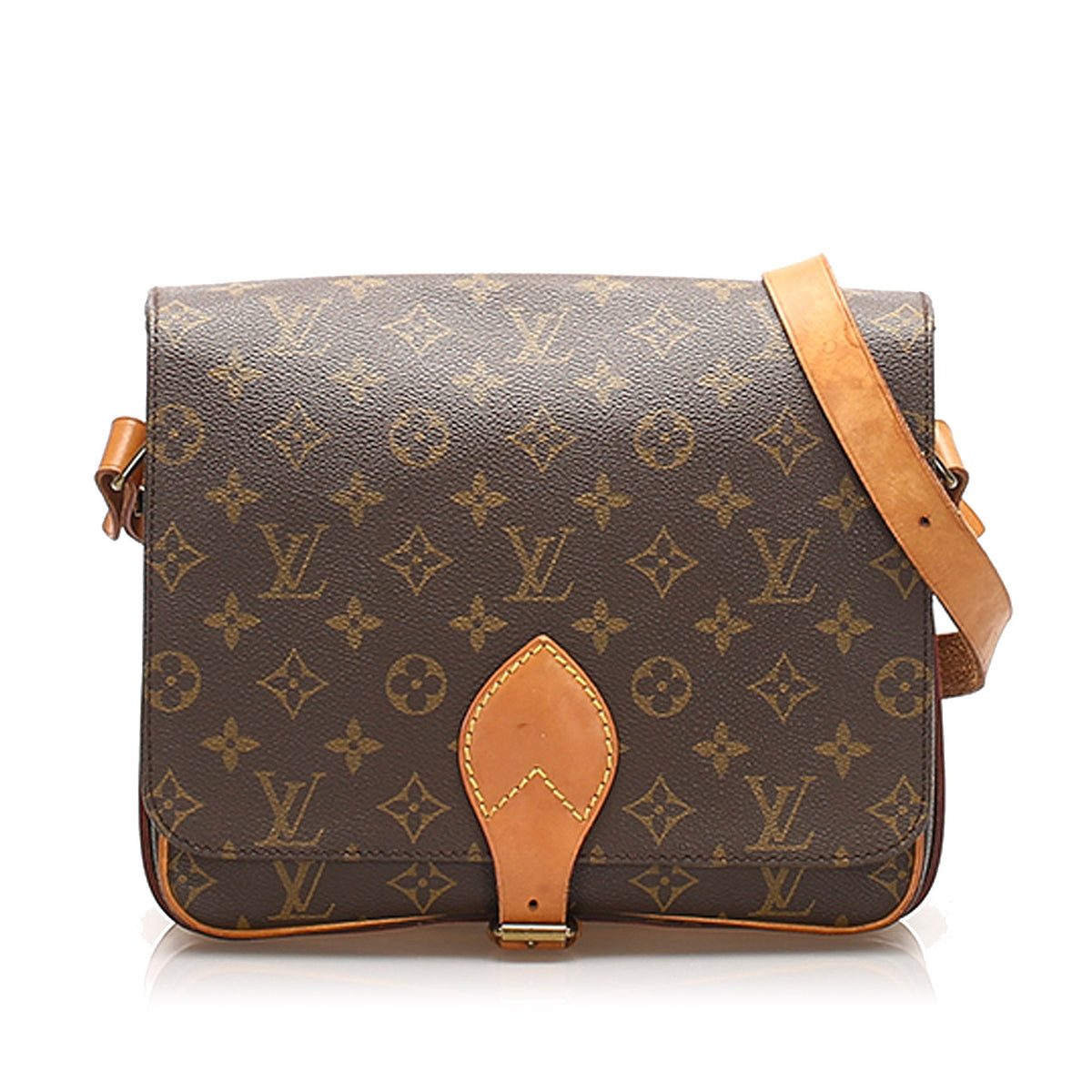 Louis-Vuitton Monogram Cartouchiere GM Crossbody