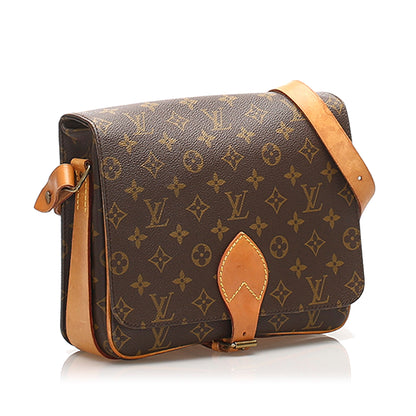 Louis-Vuitton Monogram Cartouchiere GM Crossbody