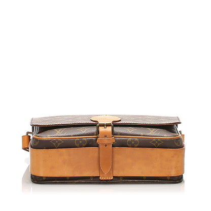 Louis-Vuitton Monogram Cartouchiere GM Crossbody