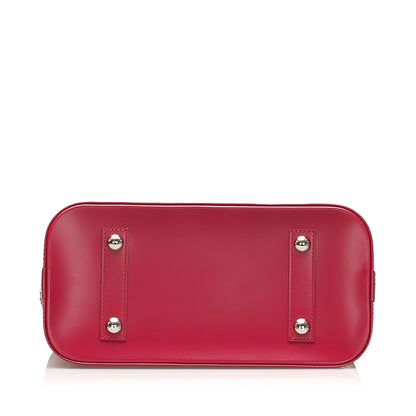 Louis-Vuitton Epi Alma PM Castillan Red