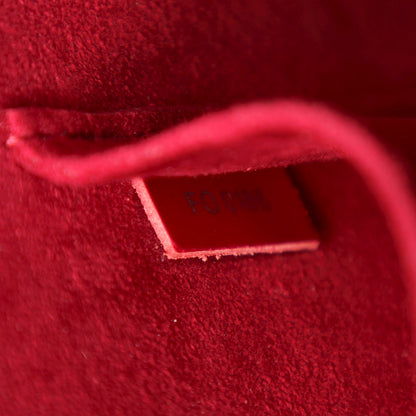 Louis-Vuitton Epi Alma PM Castillan Red