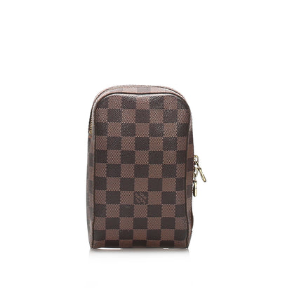 Louis-Vuitton Damier Ebene Fanny Pack Belt Bag Geronimos