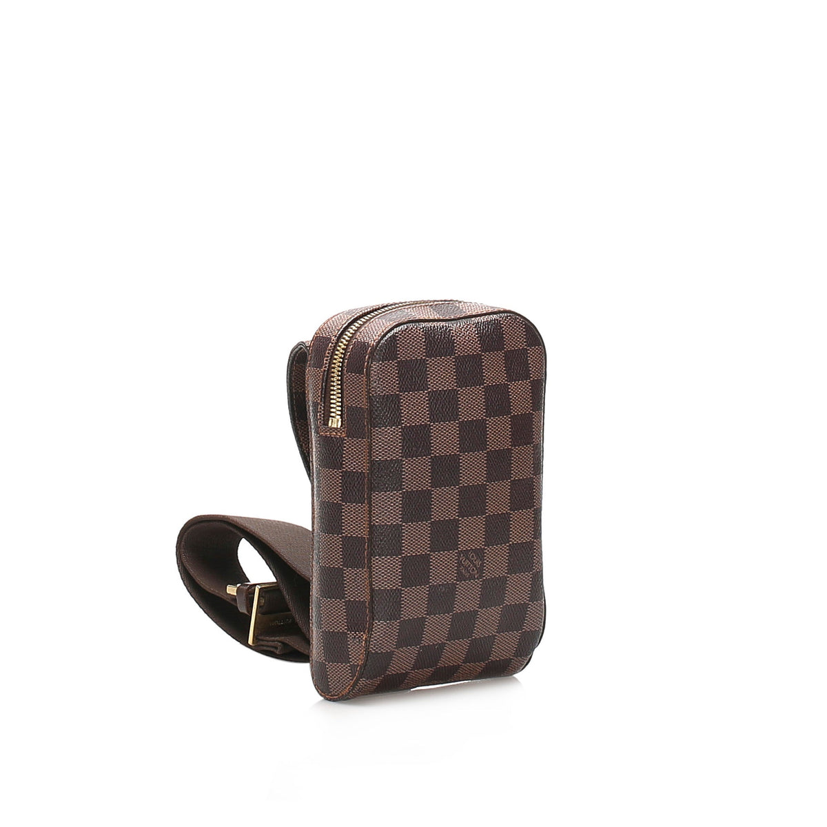 Louis-Vuitton Damier Ebene Fanny Pack Belt Bag Geronimos