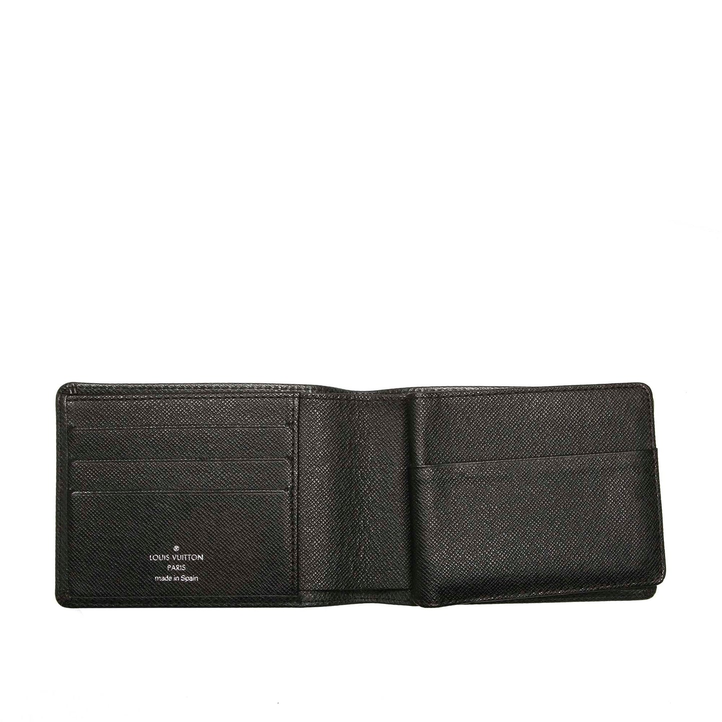 Louis-Vuitton Men's Bi-fold Taiga Small Wallet