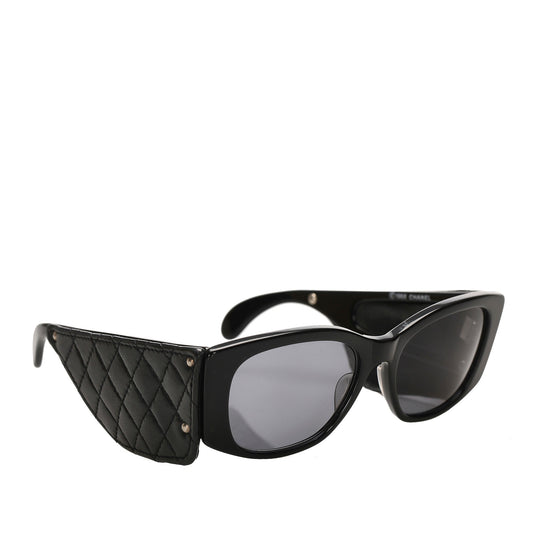 Chanel Square Tinted Sunglasses Black