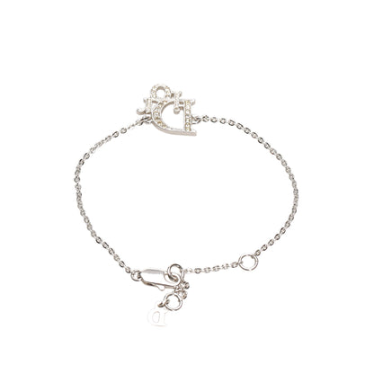 Logo Charm Bracelet Silver