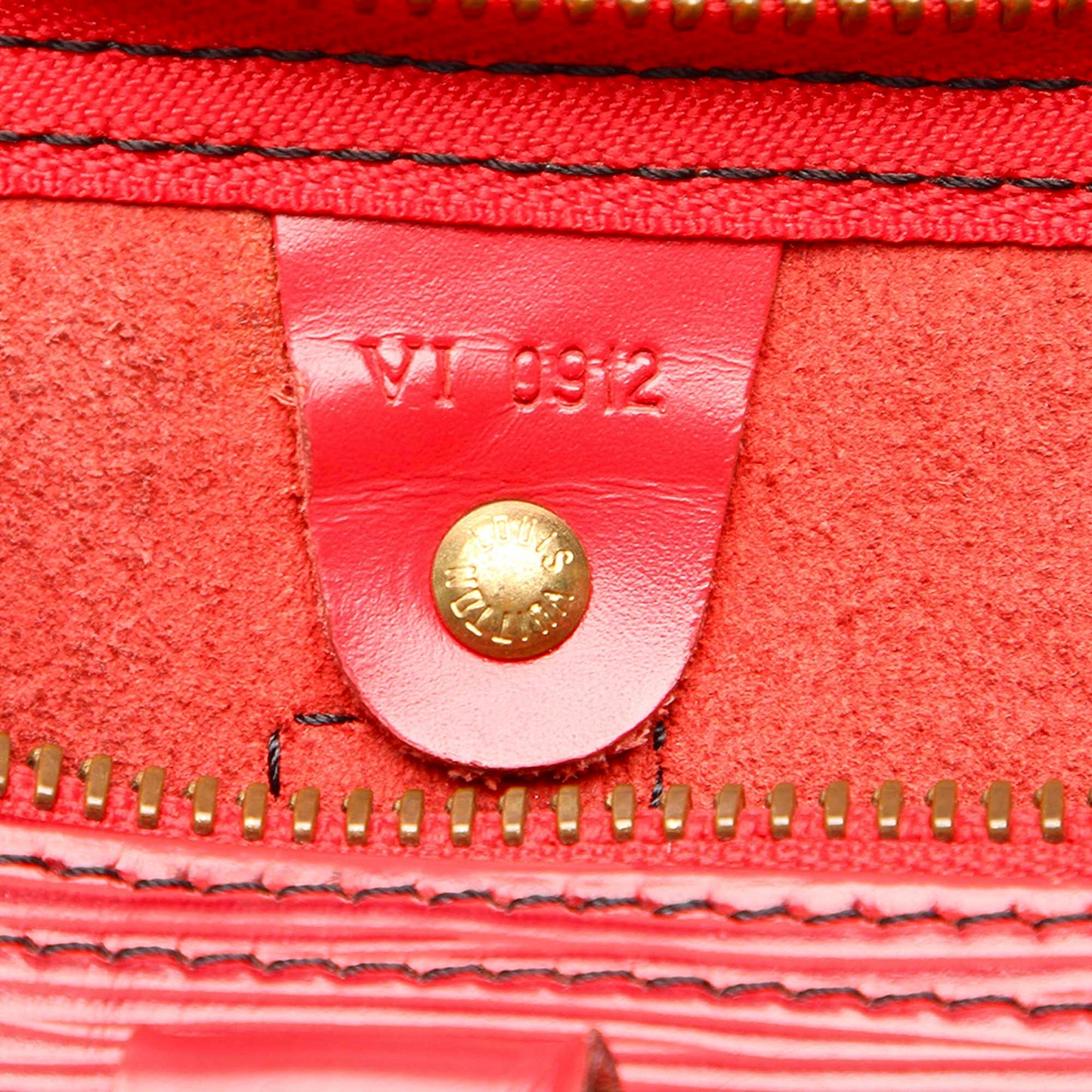 Louis-Vuitton Epi Keepall 45 Red