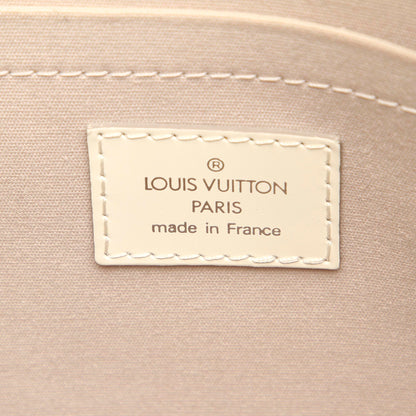 Louis-Vuitton Epi Bowling Montaigne in White