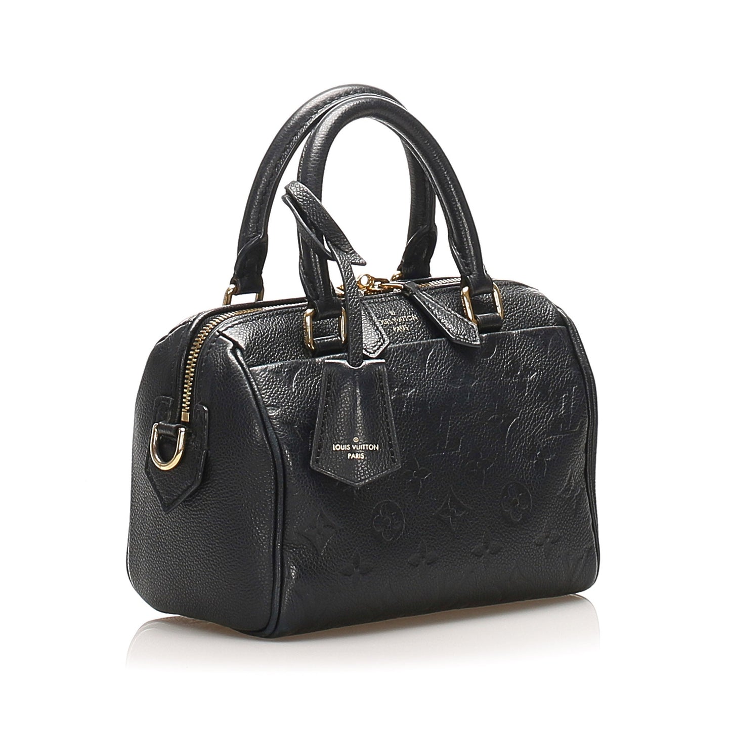 Louis-Vuitton Monogram Empreinte Speedy 20 Black