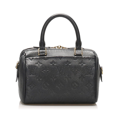 Louis-Vuitton Monogram Empreinte Speedy 20 Black