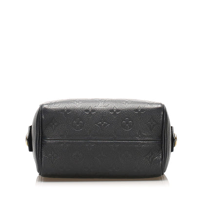 Louis-Vuitton Monogram Empreinte Speedy 20 Black
