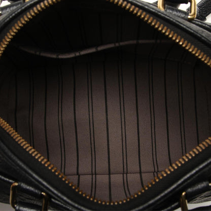 Louis-Vuitton Monogram Empreinte Speedy 20 Black
