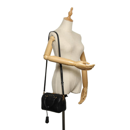 Louis-Vuitton Monogram Empreinte Speedy 20 Black