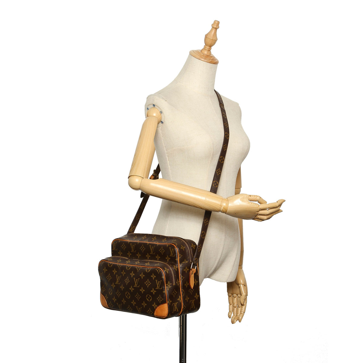 Louis-Vuitton Monogram Nile Brown