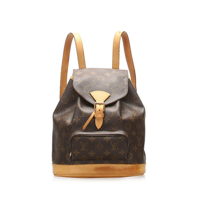 Louis-Vuitton Monogram Montsouris MM Brown