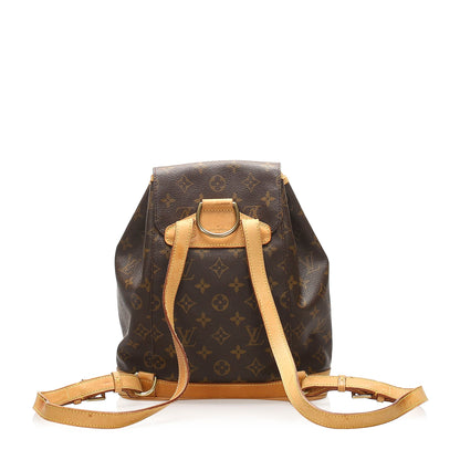 Louis-Vuitton Monogram Montsouris MM Brown
