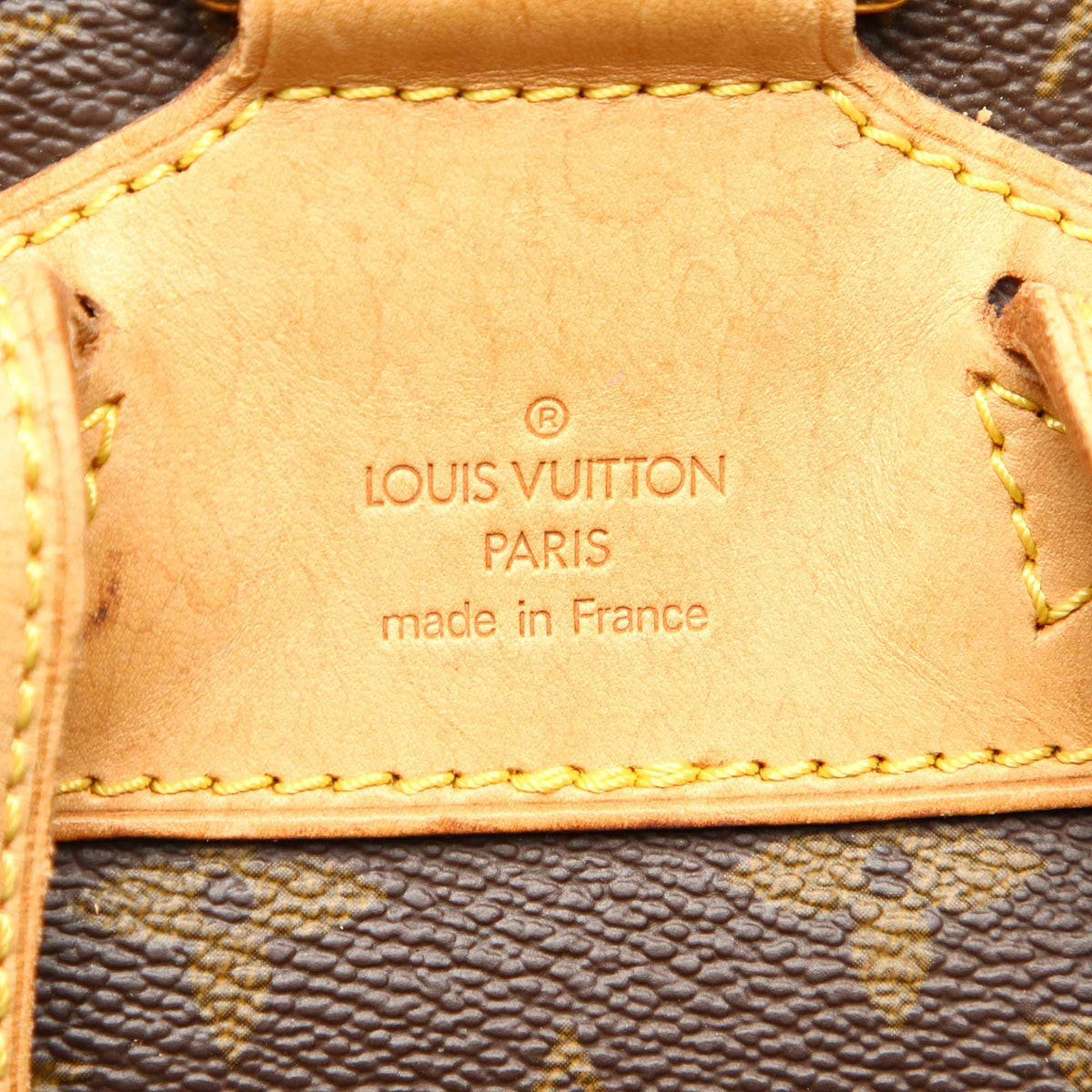 Louis-Vuitton Monogram Montsouris MM Brown