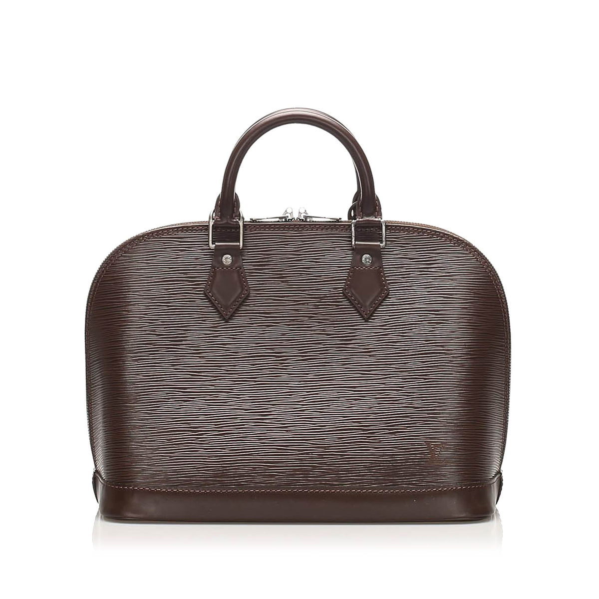 Louis-Vuitton Epi Alma PM Brown