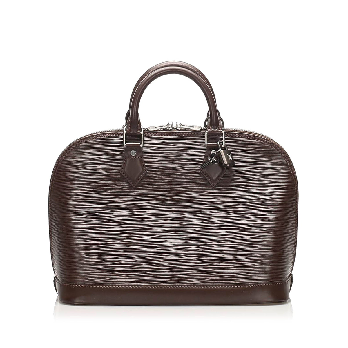 Louis-Vuitton Epi Alma PM Brown