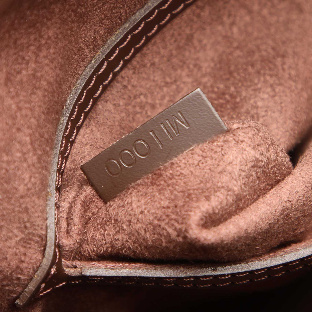 Louis-Vuitton Epi Alma PM Brown
