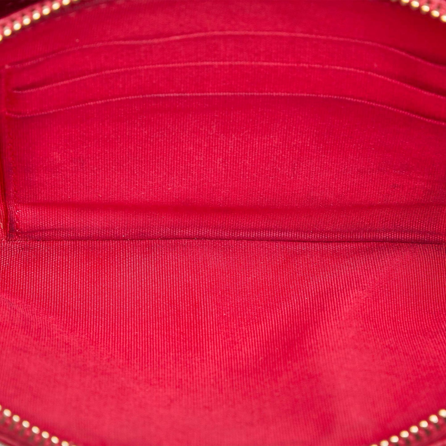 Le Boy Lambskin Leather Wallet on Chain Red