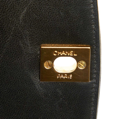 Medium Diana Flap Shoulder Bag Black