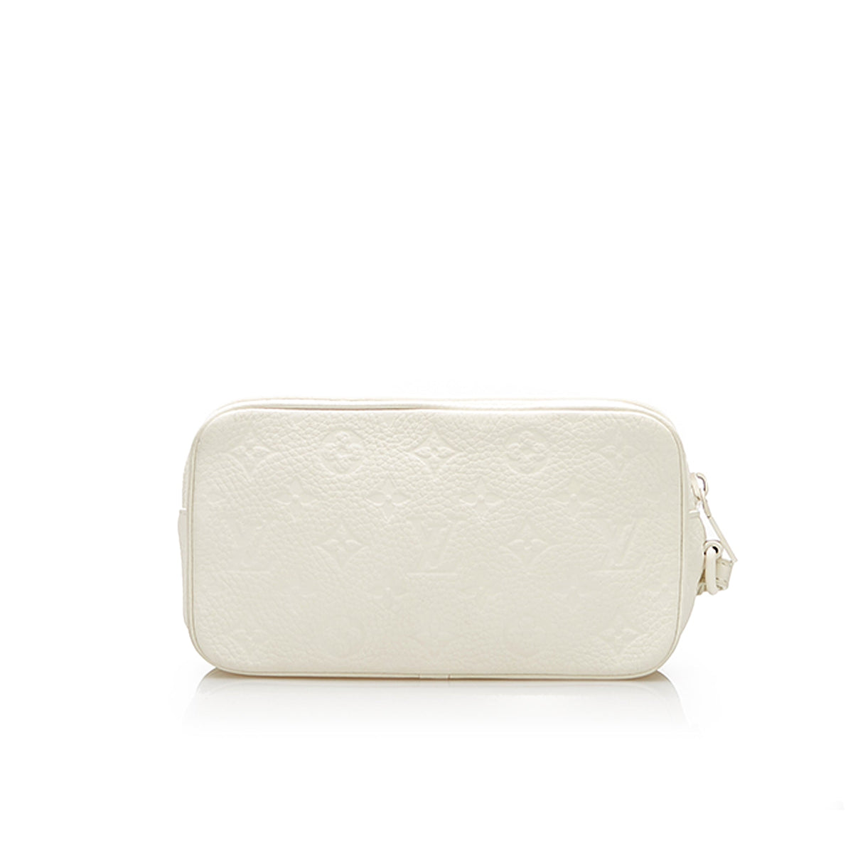 Louis-Vuitton Louis Vuitton Monogram Taurillon Volga Pochette White