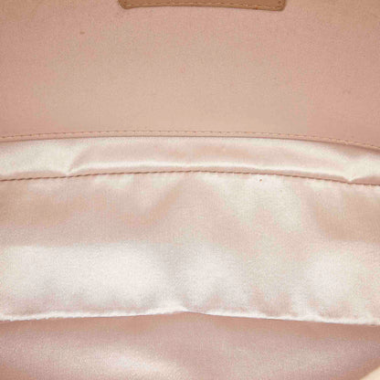 New Travel Line Canvas Flap Bag Beige