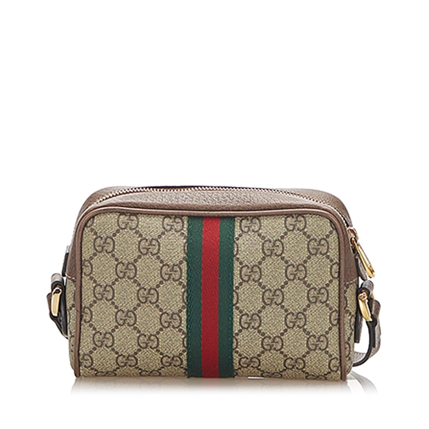 Gucci Ophidia GG Supreme Small Brown GHW